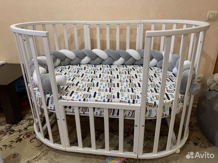 Детская кроватка трансформер 7 в 1