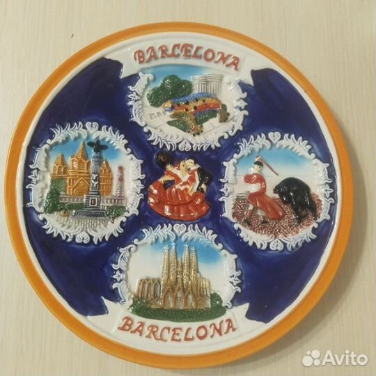 Тарелка настенная