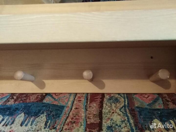 IKEA полка навесная Гэмлеби массив сосны