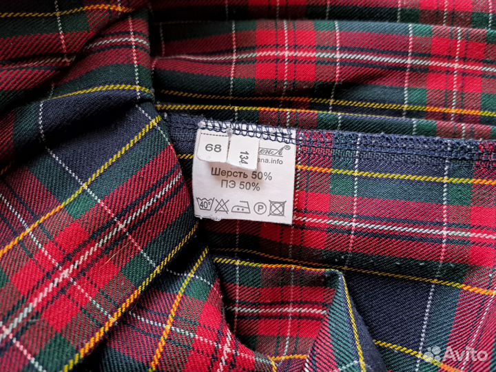 Юбка школьная 134