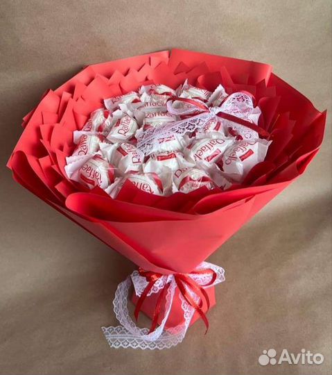 Букет из рафаэлло / Сладкий букет