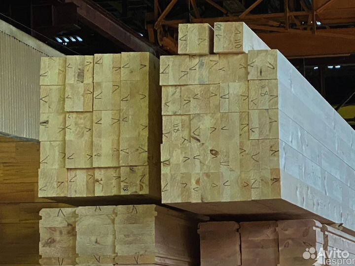 Брус из сосны для различных проектов