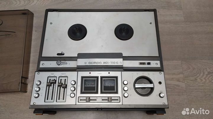 Катушечный магнитофон астра мк 110с-1