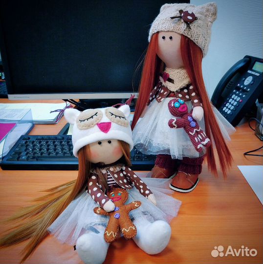 Кукла интерьерная