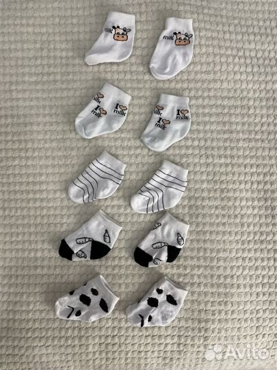 Носки для новорожденных