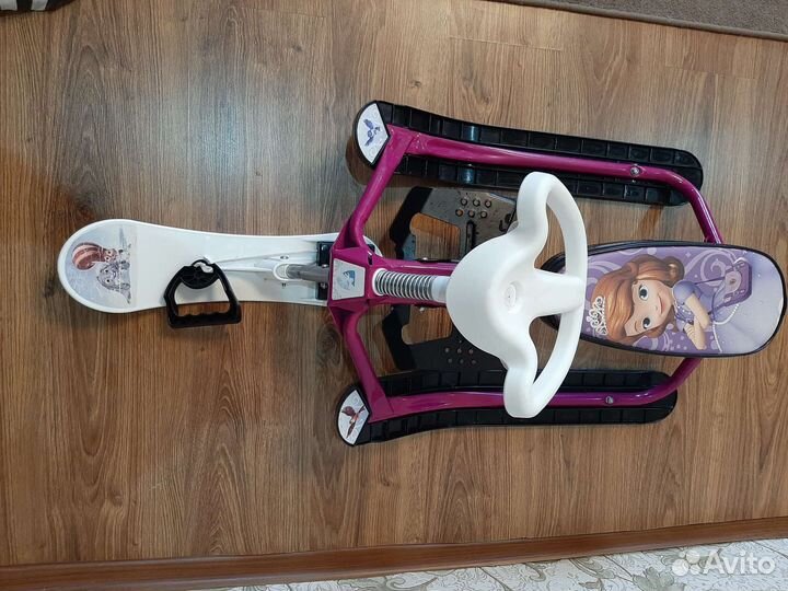 Снегокат детский для девочки
