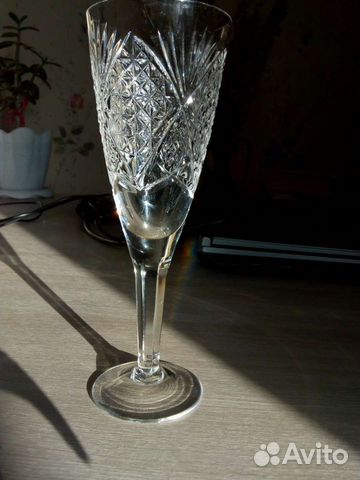 Фужеры хрустальные СССР