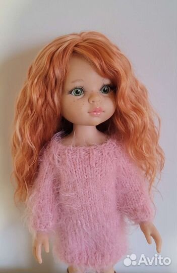 Кукла paola reina перепрошитая козочкой