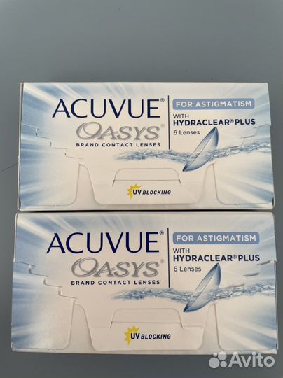 Линзы контактные acuvue oasys двухнедельные -0,75