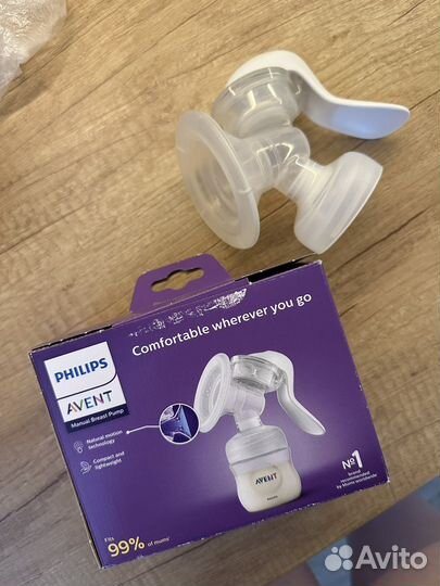 Молокоотсос avent ручной
