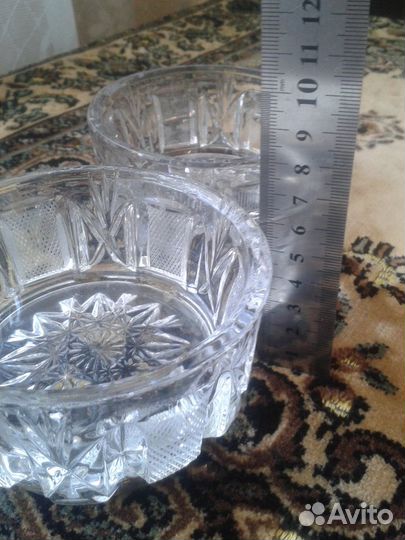 Салатницы. Хрусталь