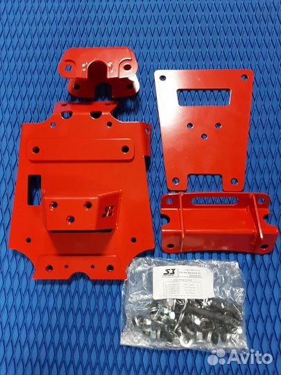 Усиление передней части рамы(рычаги) S3 magma RED