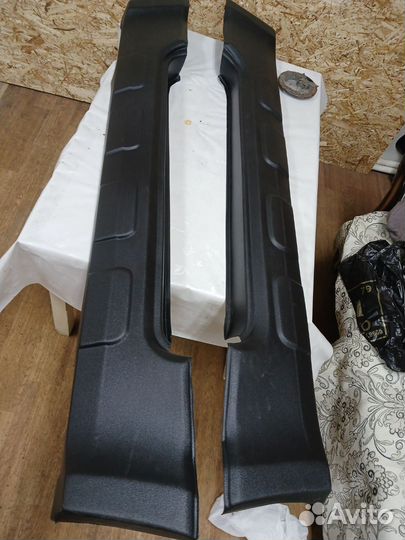 Накладки на пороги ваз 2121 нива