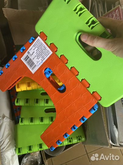 Табурет пластиковый складной детский