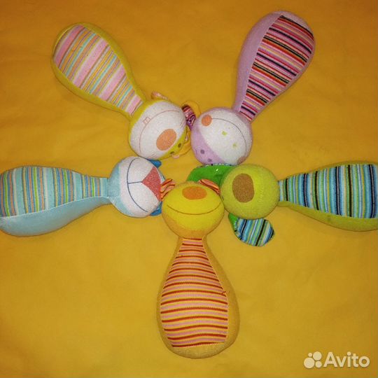 Мягкие игрушки пакетом