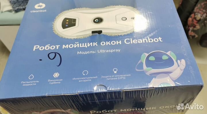 Робот для мойки окон Cleanbot ultraspray