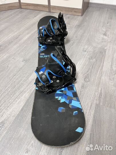 Сноуборд комплект Burton Cruzer 140 + Flow S/M