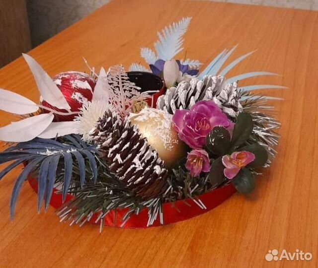 Новогодний подсвечник