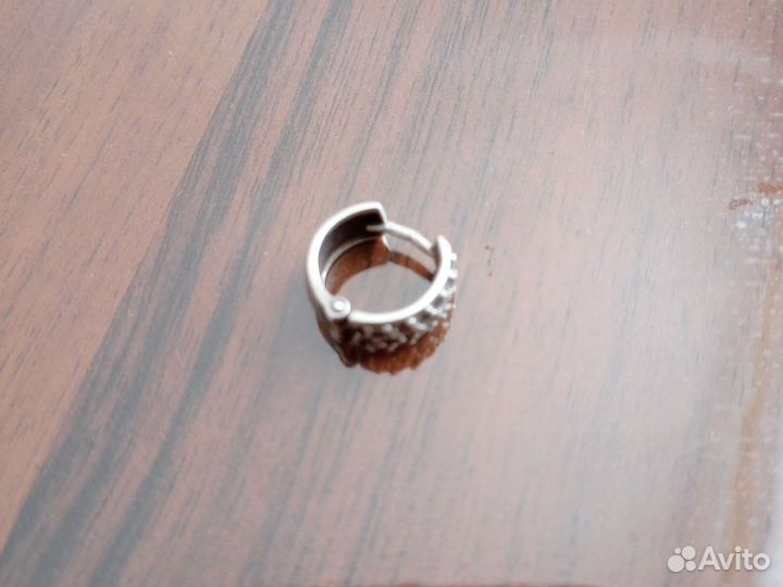 Серебряные серьги