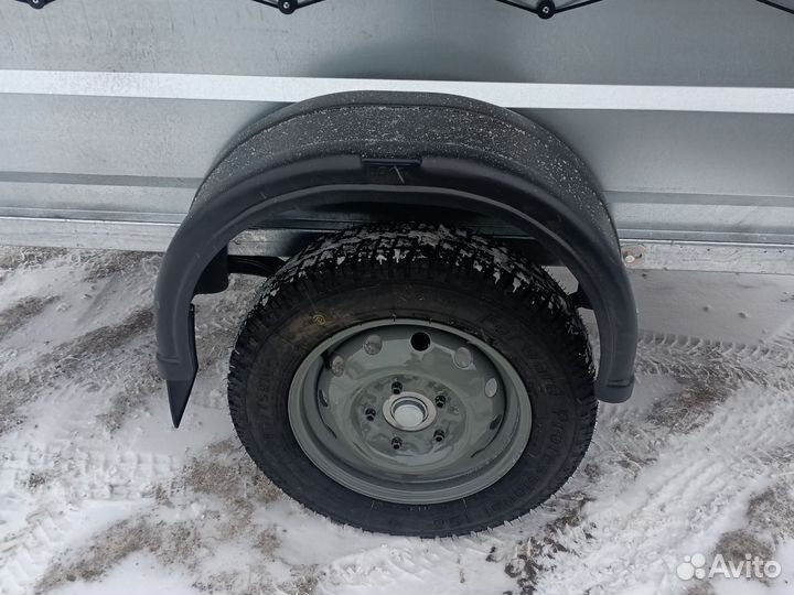 Прицеп 2,5 м. для всех дорог R-16. Тент 1700 мм