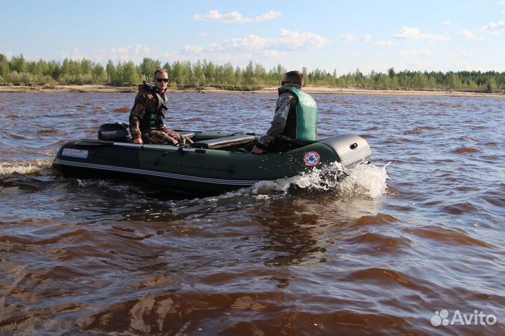 Лодка mishimo PRO 350 красно-черная