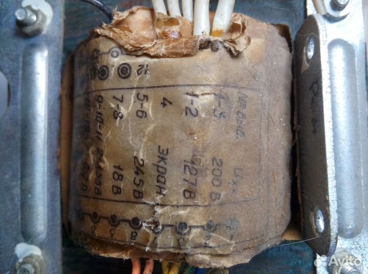 Силовой трансформатор от ламповой Романтика-106