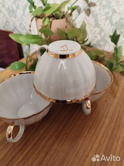 Чайные чашки Дулево