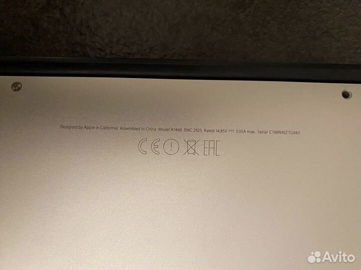 MacBook Air 13 (2015), RAM 8 гб, Core i5, 1.6 ггц