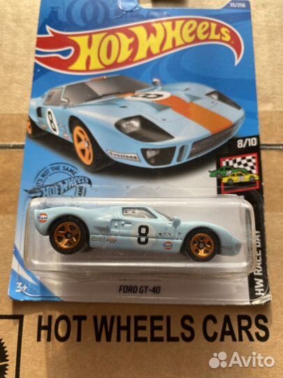 Hot wheels ford gt 40