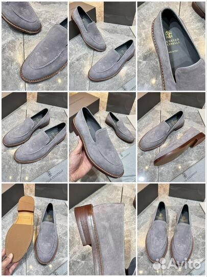 Лоферы* мужские Brunello Cucinelli Премиум