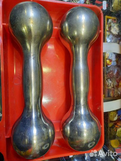 Гантели Подарочные В футляре СССР Москва 1980 г