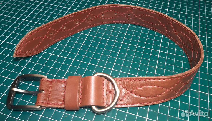 Ошейник для собаки из натуральной кожи