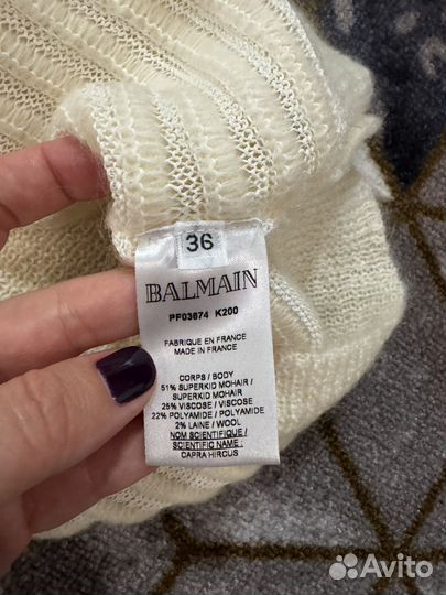 Свитер balmain онигинал