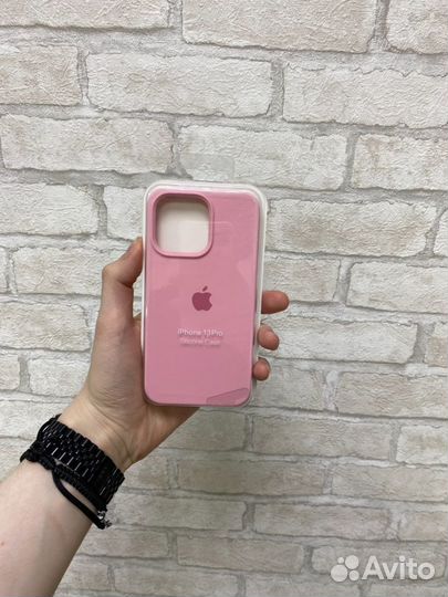 Чехол на iPhone 13 Pro (Нежно-Розовый)