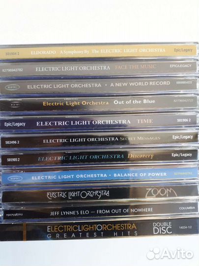 CD диски E.L.O., Manfred Mann's Earth Band