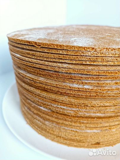 Медовые коржи