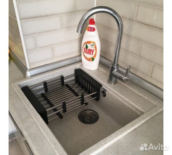 Коландер на мойку Mixline 260х440 мм