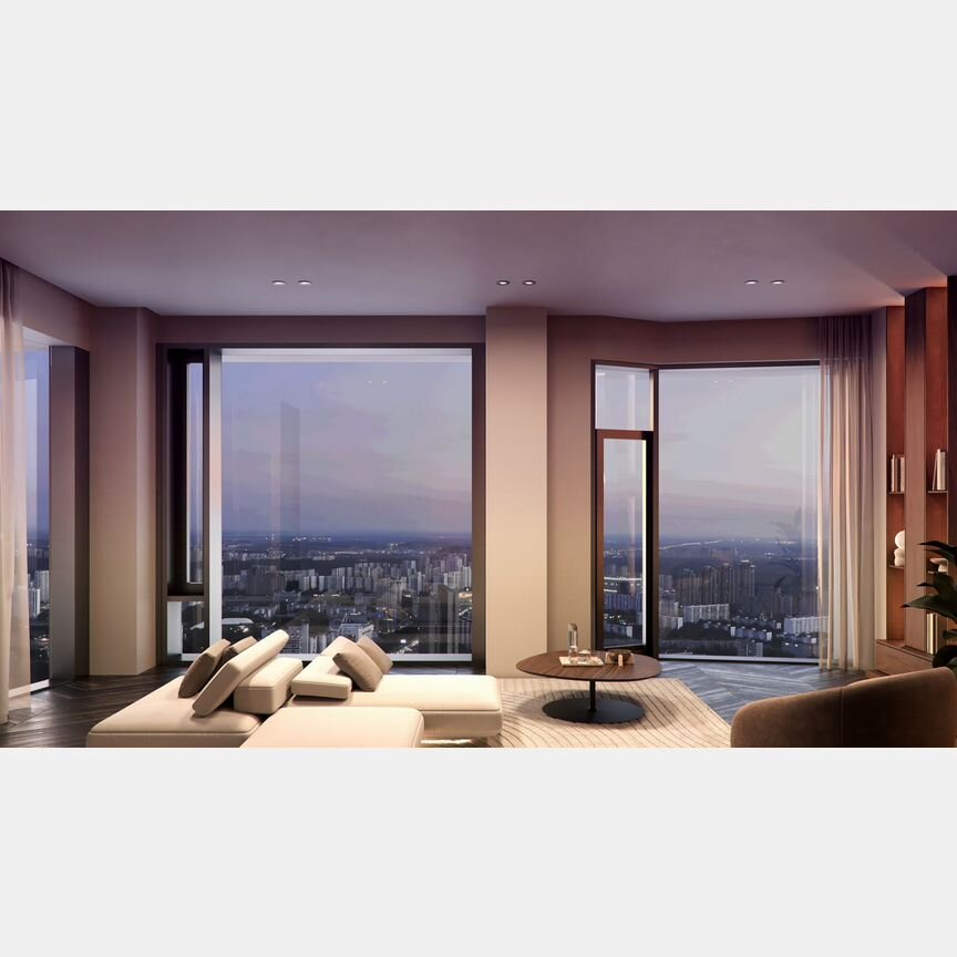 2-к. квартира, 64,4 м², 2/56 эт.