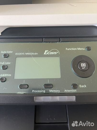 Принтер лазерный мфу kyocera ecosys m6026cdn