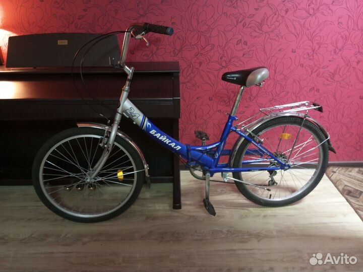 Отличный складной, скоростной велосипед 24 дюйма