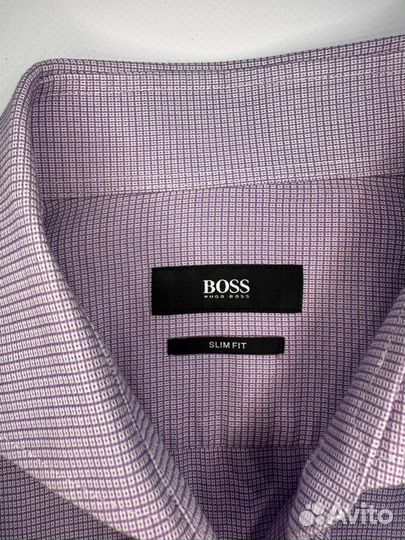 Рубашка hugo boss 39/М мужская оригинал