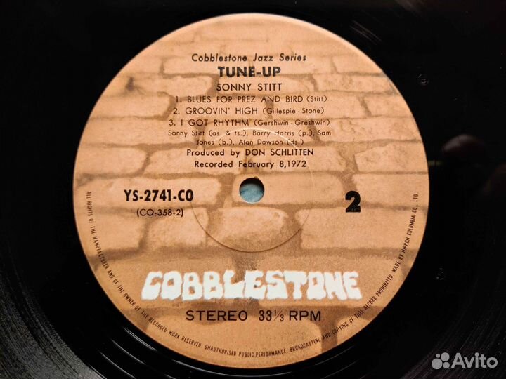 Sonny Stitt – Tune-Up – Japan 1972 OBI