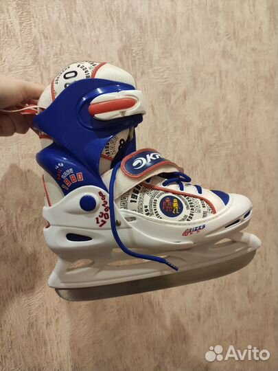 Коньки детские раздвижные 34 37