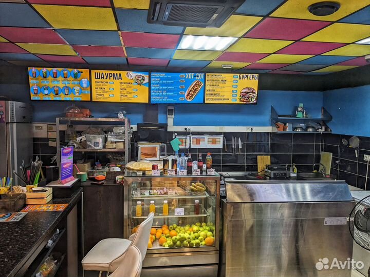 Кофейня, бургерная, шаурма