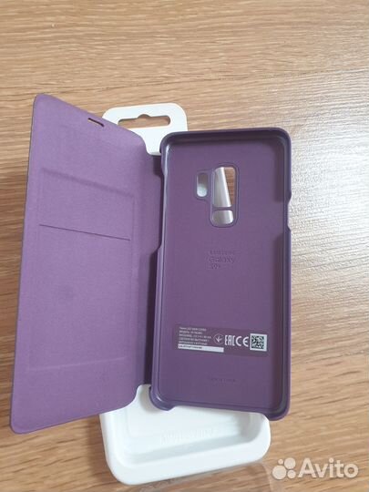 Умный оригинальный чехол книжка на samsung s9+