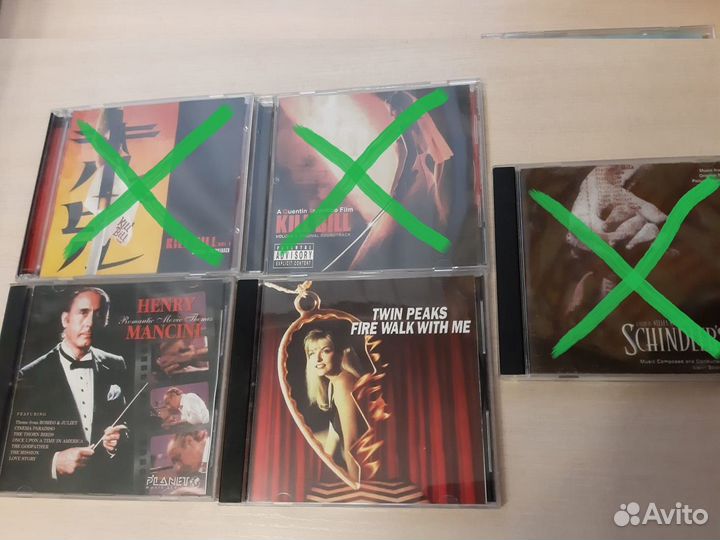 CD диски, популярная музыка, рок