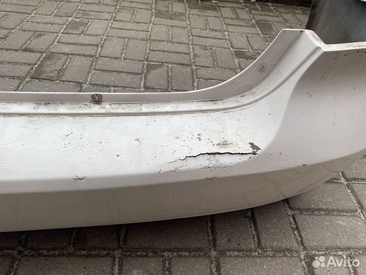 Задний бампер chevrolet aveo т250 седан