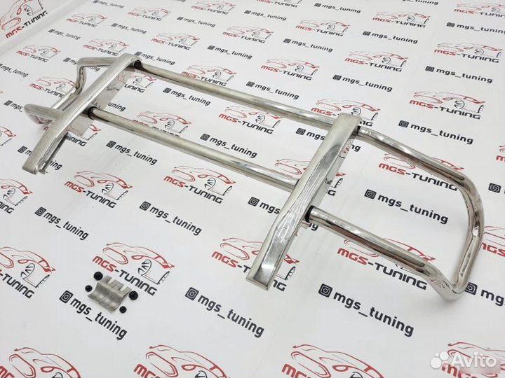 Кенгурятник хром на Mercedes G-class w463