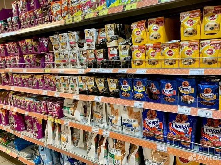 Сухой корм для собак и кошек