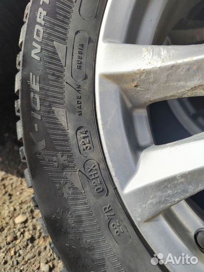 Продам колеса зимние Mazda Michelin